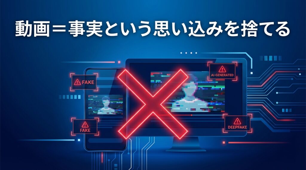 動画=事実という思い込みを捨てる